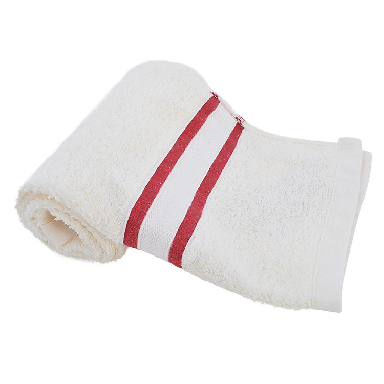 Khăn Mặt Thiện Phú FY41 - Trắng Đỏ