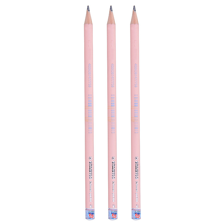 Vỉ Bút Chì Gỗ Stabilo Pastel 2B - PC421B-2B (3 Cây)