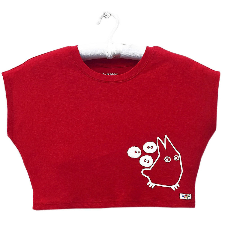 Áo Thun Lửng Sát Nách Bé Gái In Hình Chim Kavio Kids GL19-N2 - Đỏ