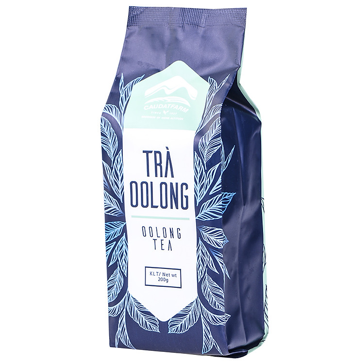 Trà Ôlong Cầu Đất Farm - Đà Lạt Dạng Túi 200gr - CDTOBT0200