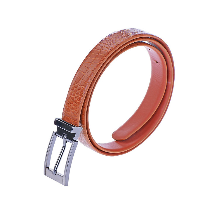 Thắt Lưng Nữ Da Thật Vân Cá Sấu Huy Hoàng HH5120 - Màu Da