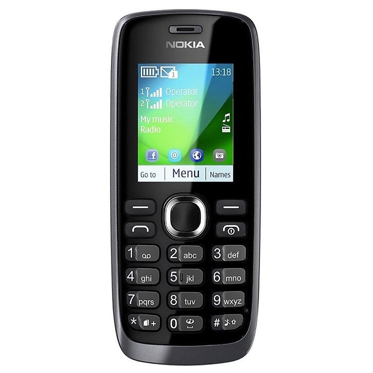 Điện Thoại Nokia 112 (2 Sim 2 Sóng) - Hàng Chính Hãng