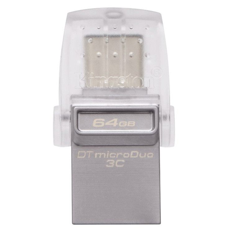USB OTG Kingston DTDUO3C 64G USB 3.1 - Hàng Chính Hãng
