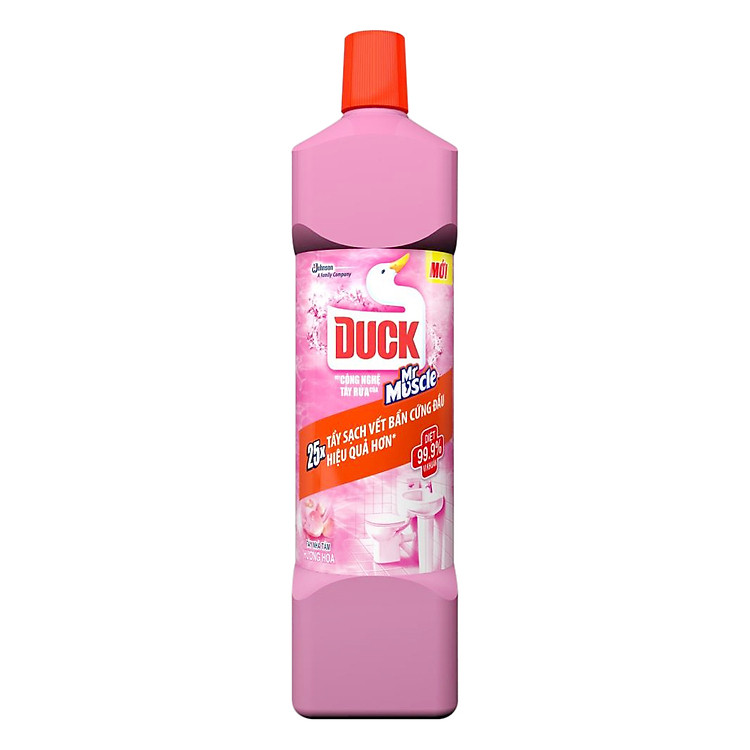 Tẩy Nhà Tắm Duck Mr Muslce Hồng 900ml