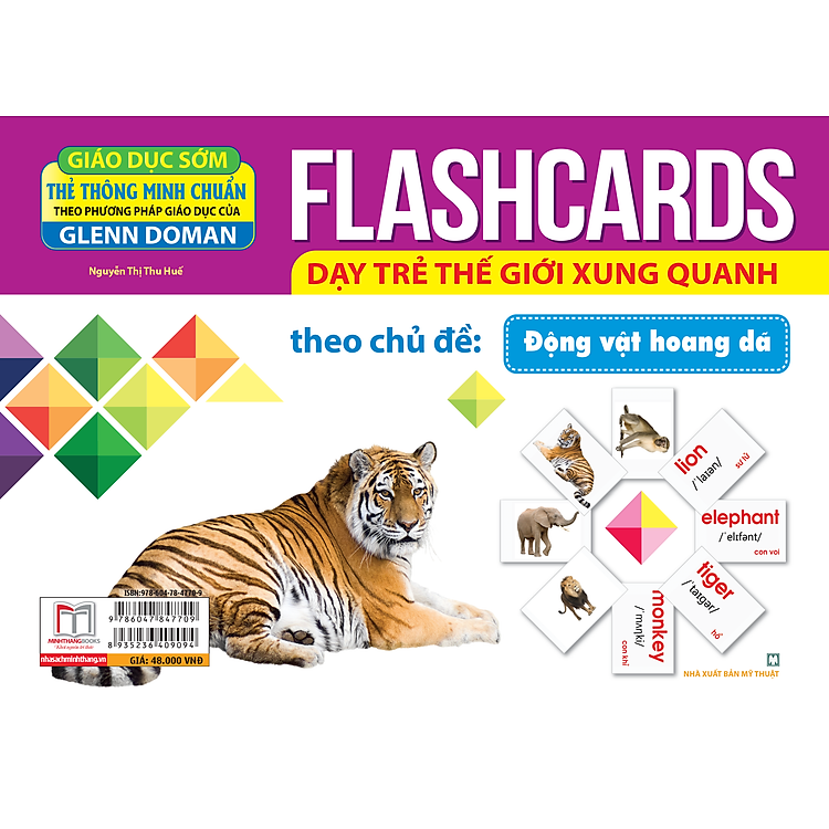 Flashcards Dạy Trẻ Thế Giới Xung Quanh Theo Chủ Đề - Động Vật Hoang Dã