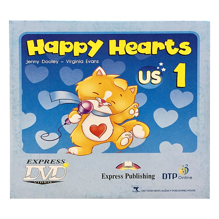 Sách Happy Hearts US 1 DVD