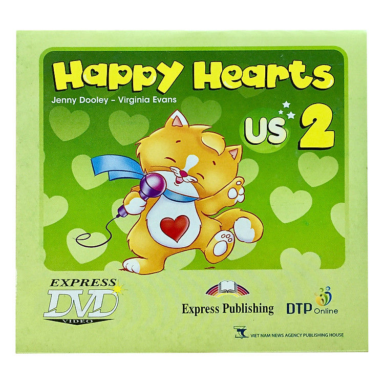 Sách Happy Hearts US 2 DVD