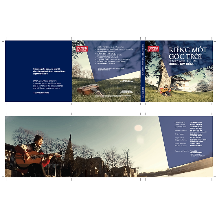 Dương Kim Dũng - Độc Tấu Guitar: Riêng Một Góc Trời (DVD)