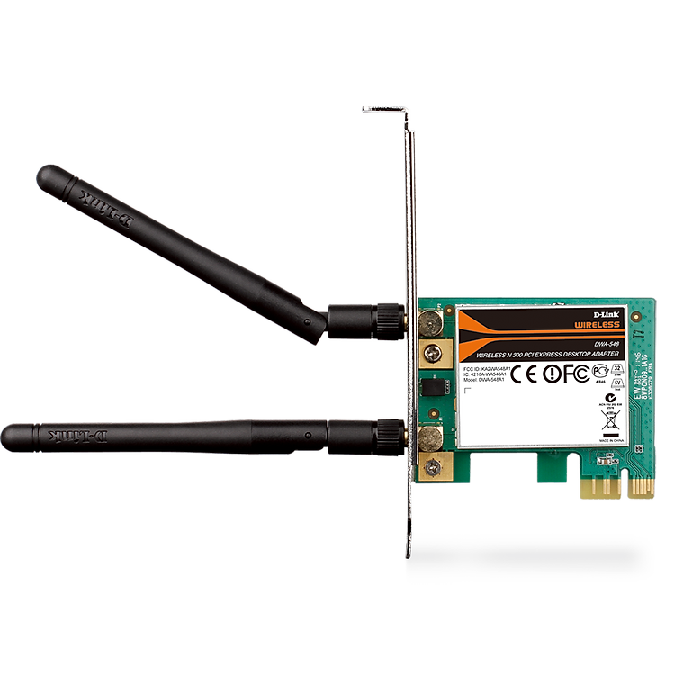 D-Link DWA-548 - Card Mạng Không Dây PCI Express Chuẩn N 300Mbps