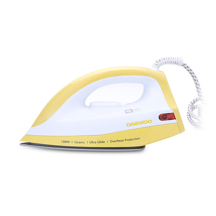 Bàn Ủi Khô DAEWOO DWD-8007 - Trắng Vàng