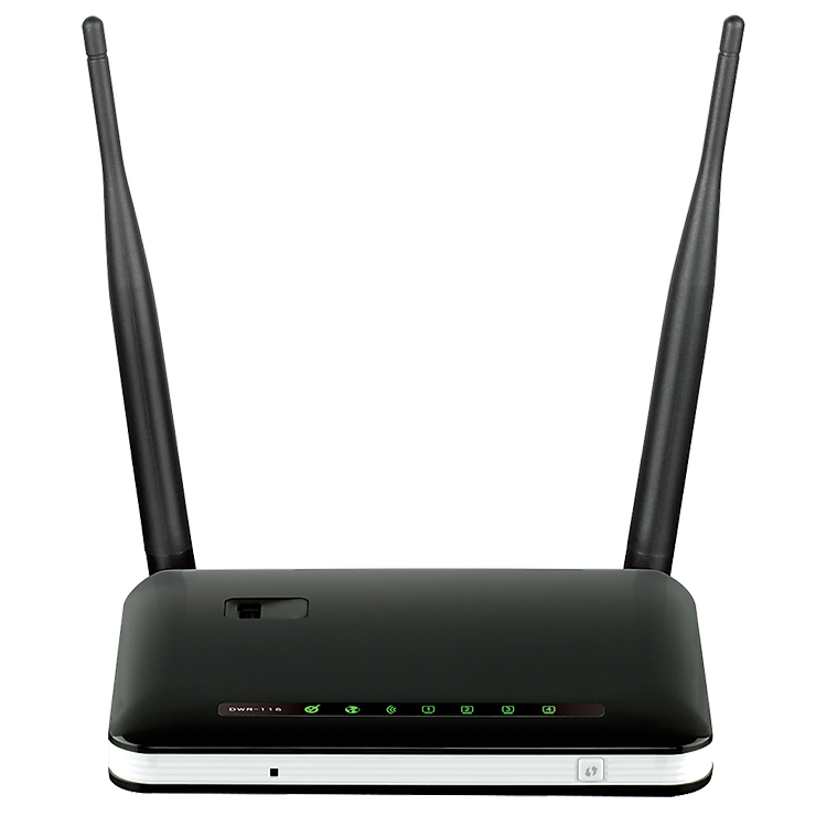D-Link DWR-116 - Bộ Phát Wifi Chuẩn N 300Mbps Hỗ Trợ USB 3/4G - Hàng Chính Hãng