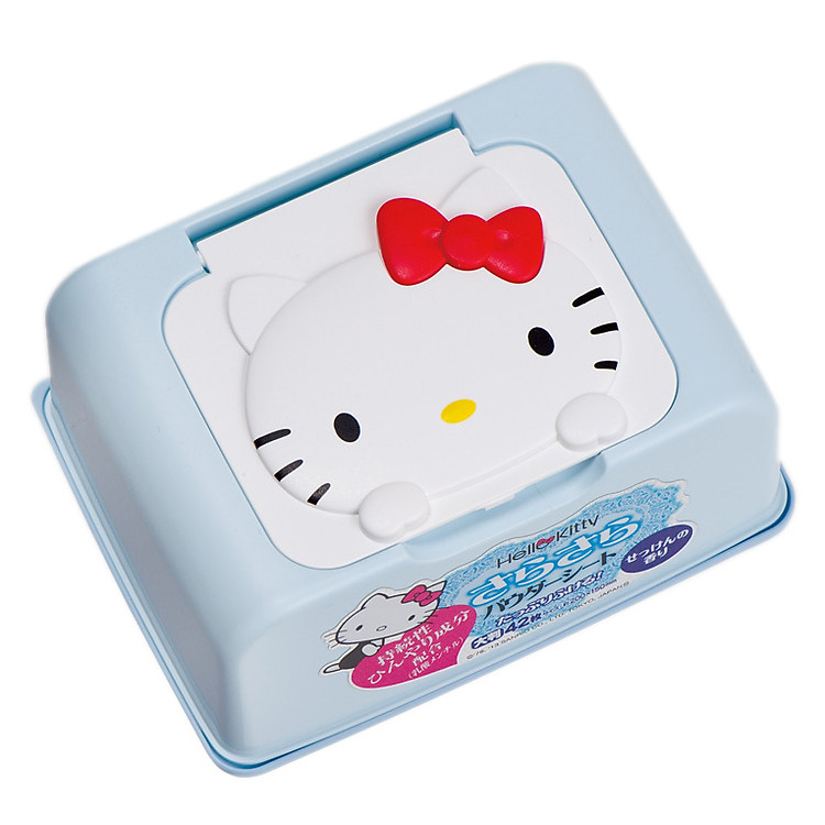 Hộp 42 Tờ Giấy Ướt Phấn Thơm LEC Hello Kitty E-345