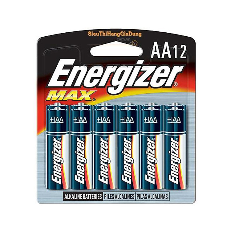 Pin AA Energizer Max E91 BP12