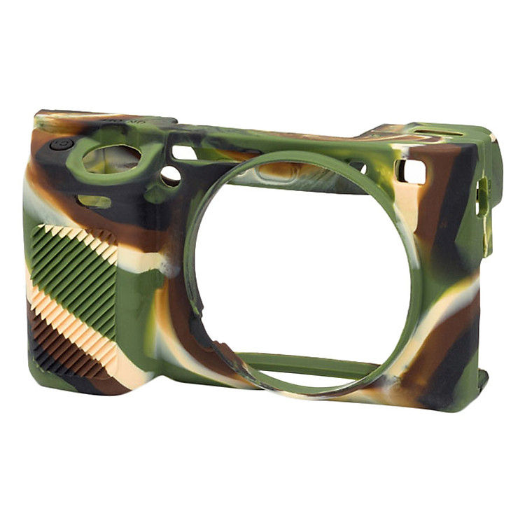 Bao Silicon Bảo Vệ Máy Ảnh easyCover Cho Sony A6300 / Sony A6000 (Màu Camo) - Hàng Chính Hãng