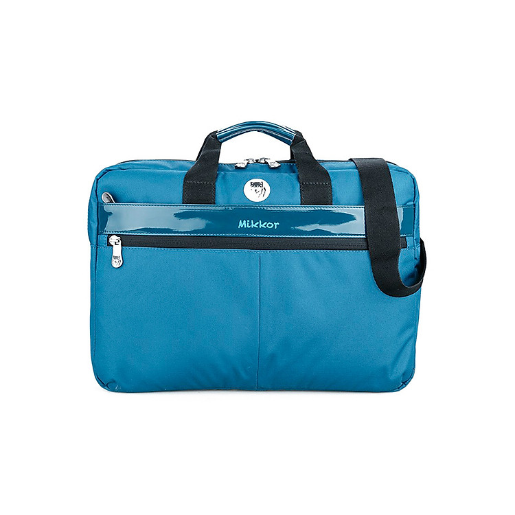 Cặp Đeo Laptop Editor Briefcase Mikkor EB 004 - Xanh Đậm