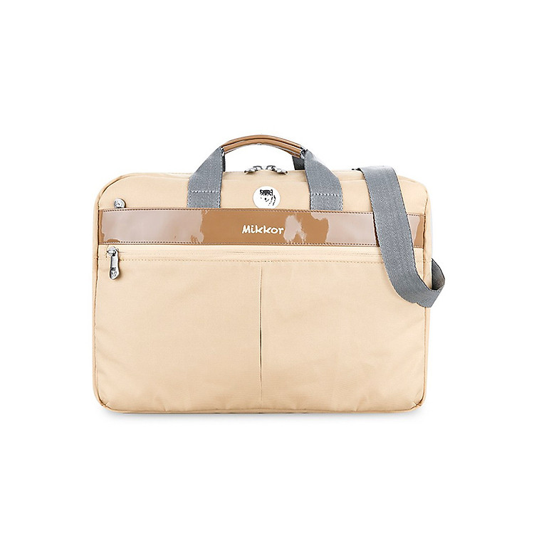 Cặp Đeo Laptop Editor Briefcase Mikkor EB 005 - Kem