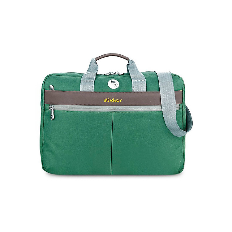 Cặp Đeo Laptop Editor Briefcase Mikkor EB 007 - Xanh Rêu