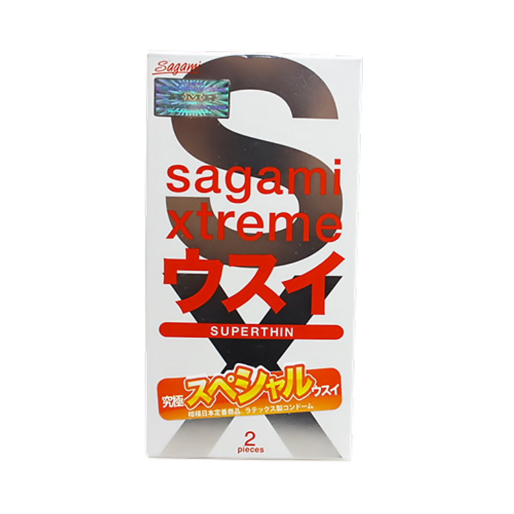 Bao Cao Su Sagami Super Thin - Hộp 2 Gói