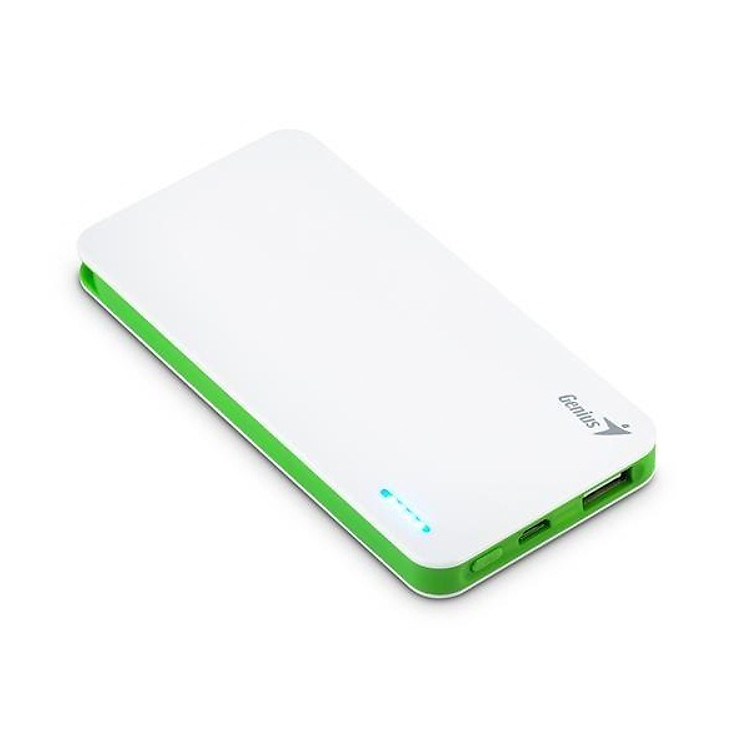 Sạc Dự Phòng Genius ECO-U306 3000mAh - Trắng - Hàng Chính Hãng