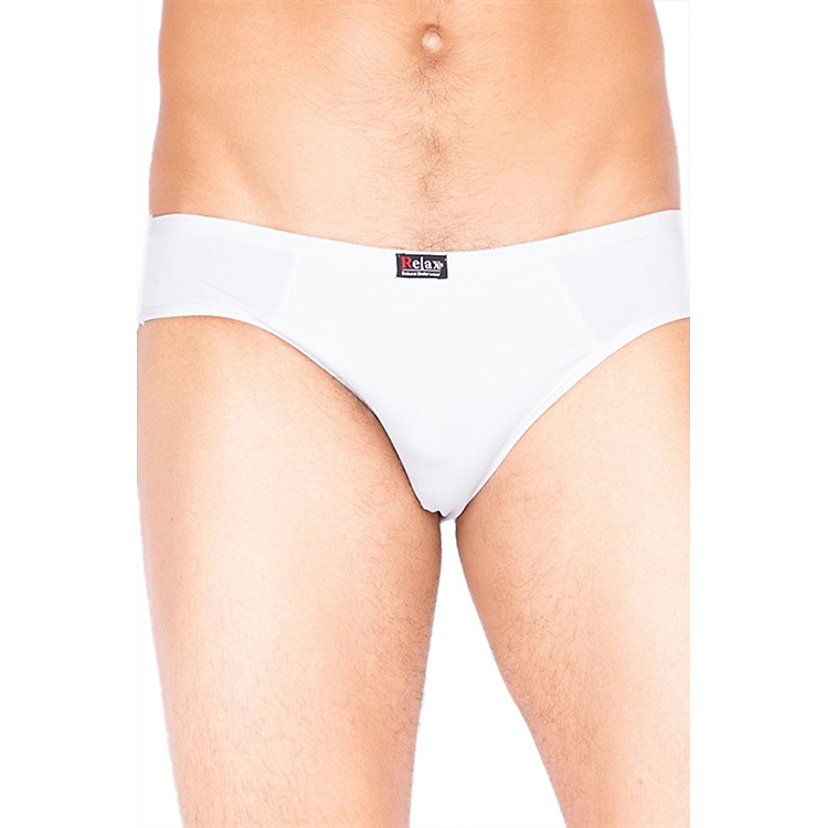 Quần Brief Thun Lạnh Giãn 4 Chiều Relax RL036 - Trắng