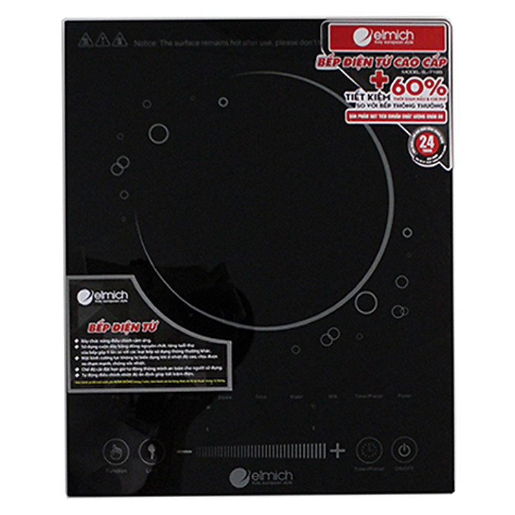 Bếp Điện Từ Elmich EL-7165 (2000W) - Hàng chính hãng