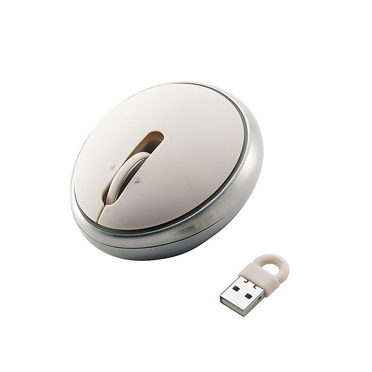 Chuột Không Dây Elecom Laser 13072 - Trắng