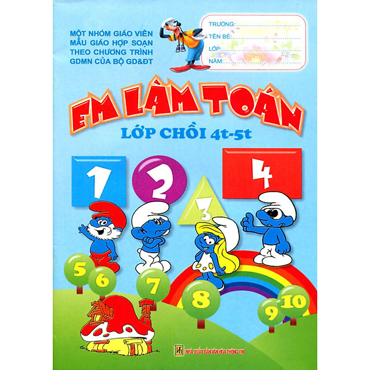 Sách Em Làm Toán (Lớp Chồi)