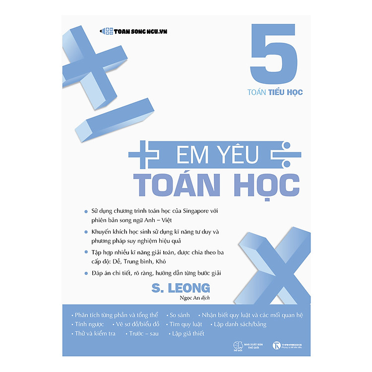 Sách Em Yêu Toán Học - Tập 5