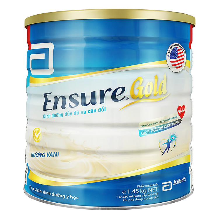 Sữa Bột Abbott Ensure Gold ESLA (1.45kg)