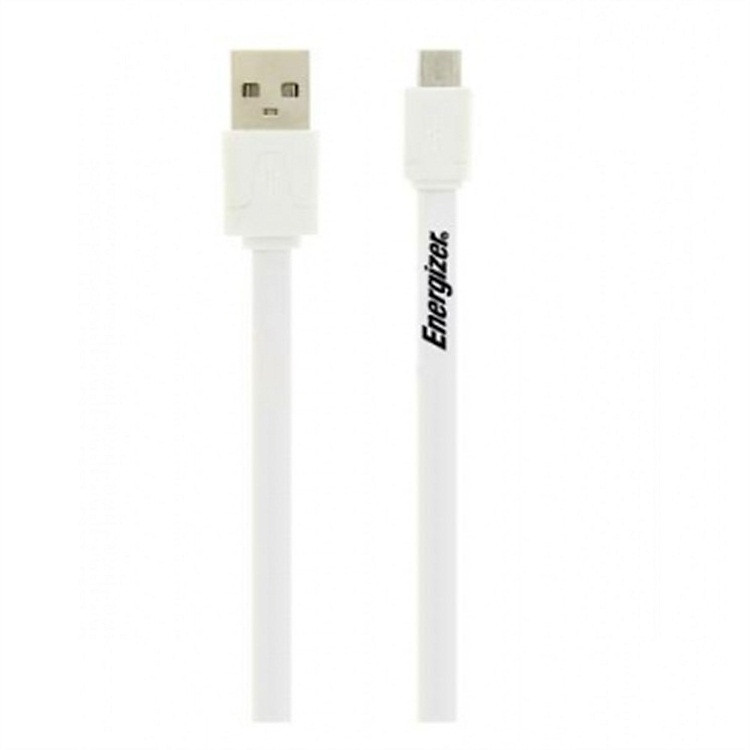 Cáp MicroUSB Enegizer LCAEHUFCMCWH2 - Hàng Chính Hãng