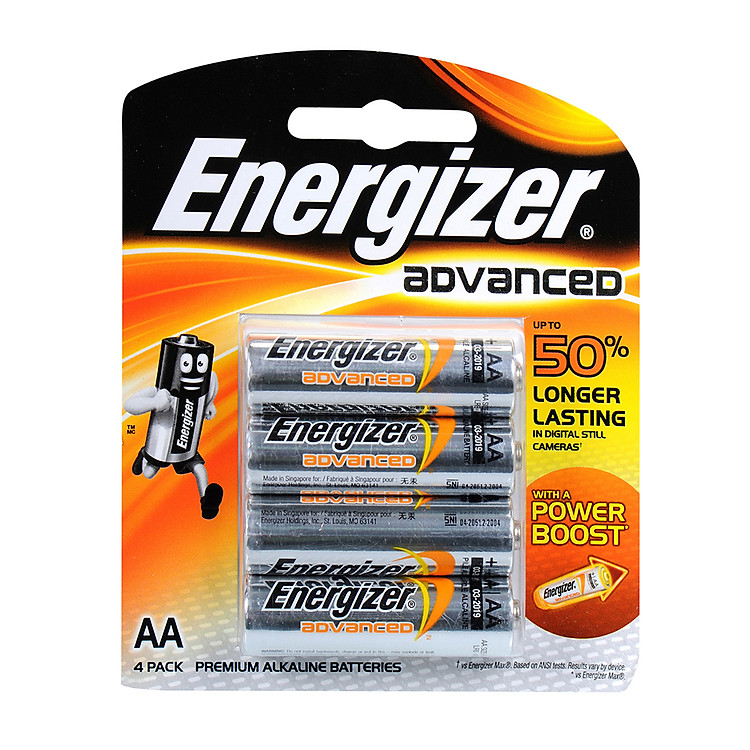 Pin AA Energizer Advanced X91 RP4