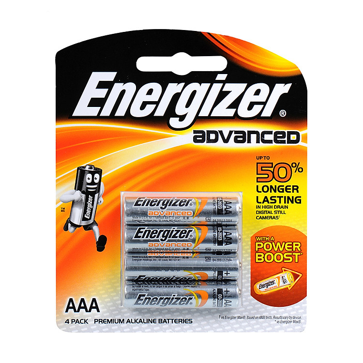 Pin AAA Energizer Advanced X92 RP4