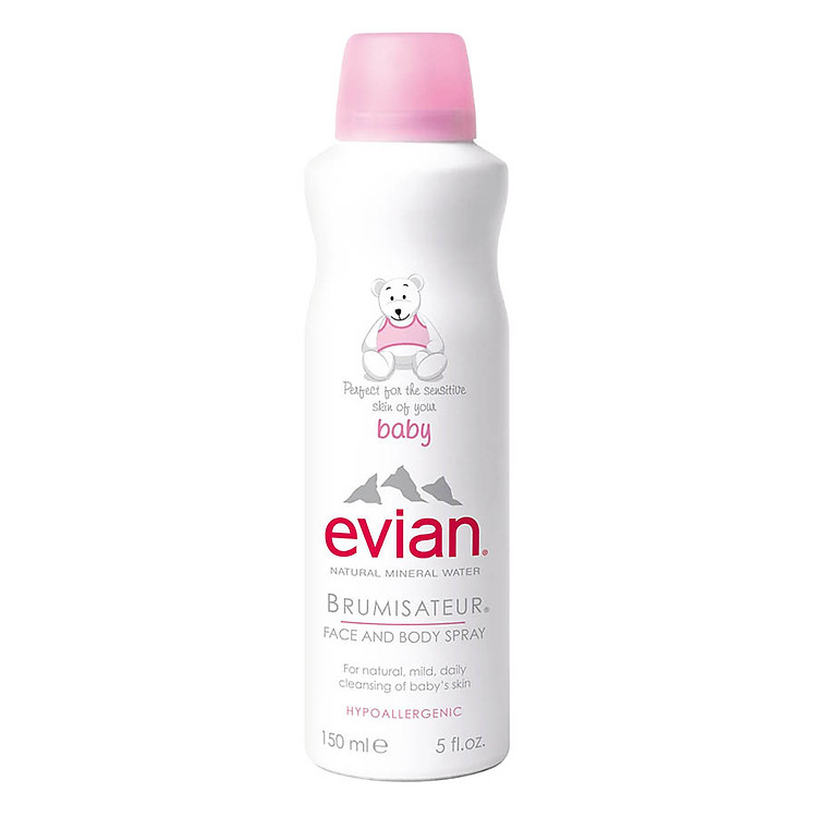 Nước Xịt Khoáng Mặt Và Toàn Thân Cho Bé Evian Baby Face And Body EV150ML (150ml)