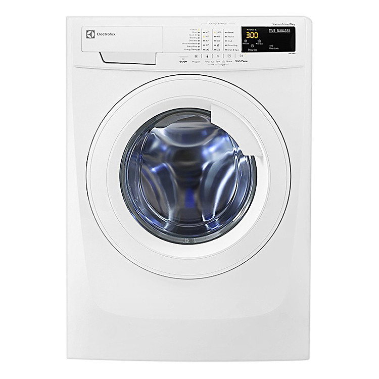 Máy Giặt Cửa Ngang Electrolux EWF10843 (8.0 Kg) - Trắng - Hàng Chính Hãng