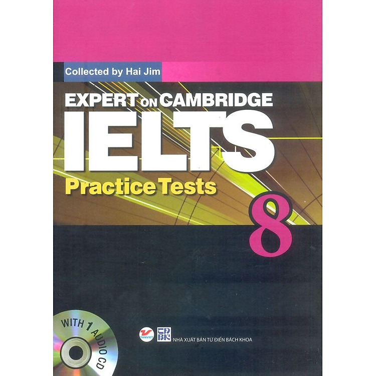 Sách Expert On Cambridge IELTS Practice Tests 8 (Kèm CD)