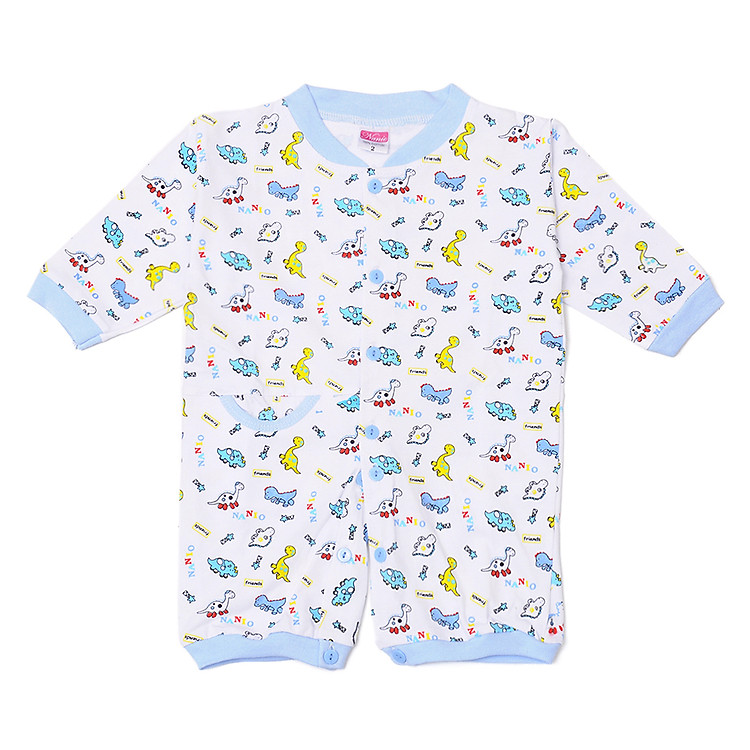 Áo Liền Quần In Hình Khủng Long Nanio F0221