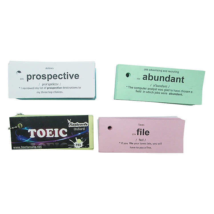 Flashcard 600 Từ Thiết Yếu Để Giao Tiếp Và Luyện Thi Toeic (F03)