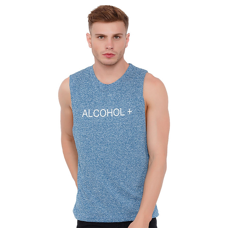 Áo Ba Lỗ Nam In Chữ F2 Fashion F2-BL-05 - Xanh