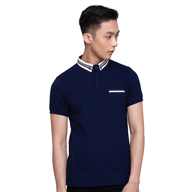 Áo Polo Nam F2 Fashion F2-POM-T-111 - Xanh Đen