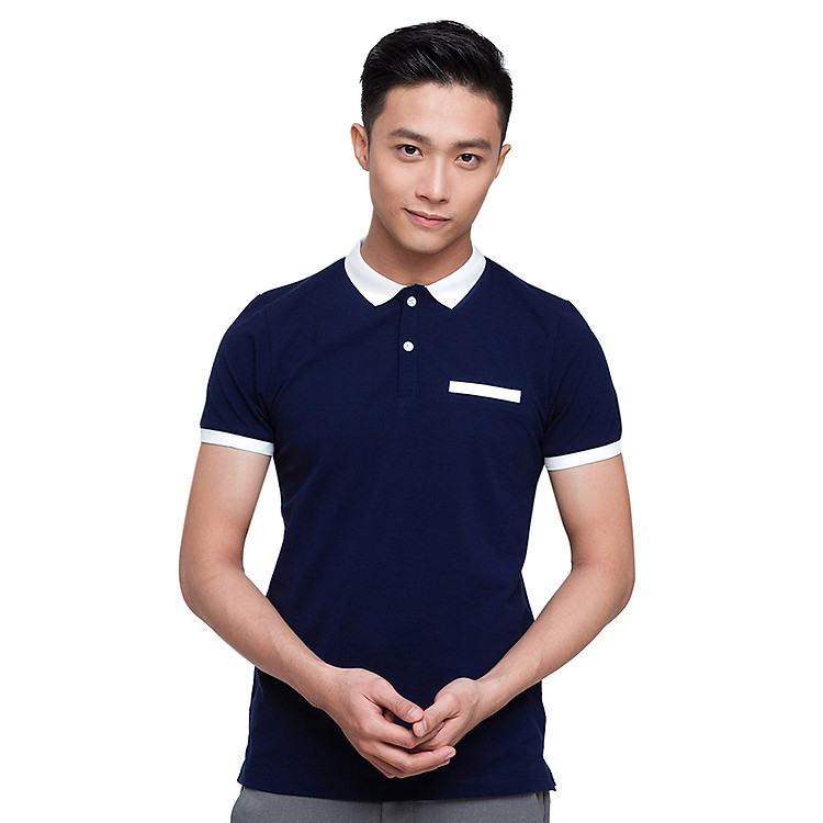 Áo Polo Nam F2 Fashion F2-POM-T-92 - Xanh Đen