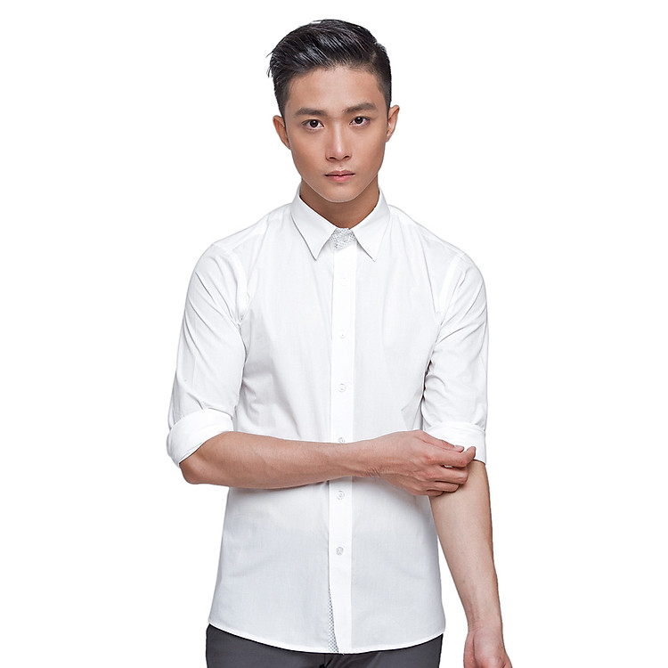 Áo Sơ Mi Nam F2 Fashion F2-SHM-D-52 - Trắng