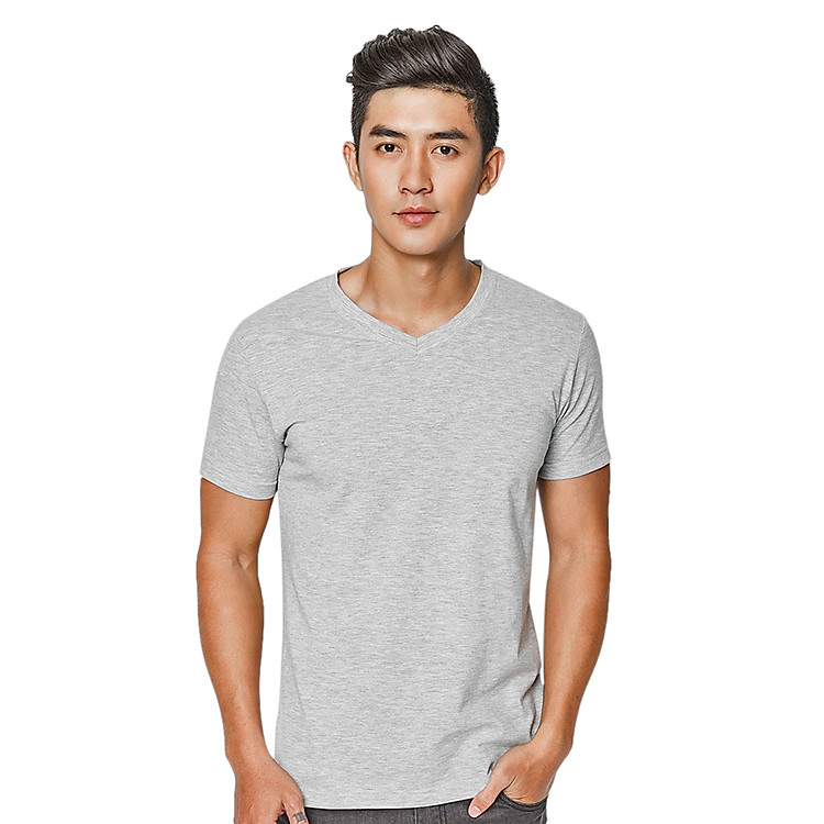 Áo Thun Nam F2 Fashion F2-TSM-05 - Xám Nhạt