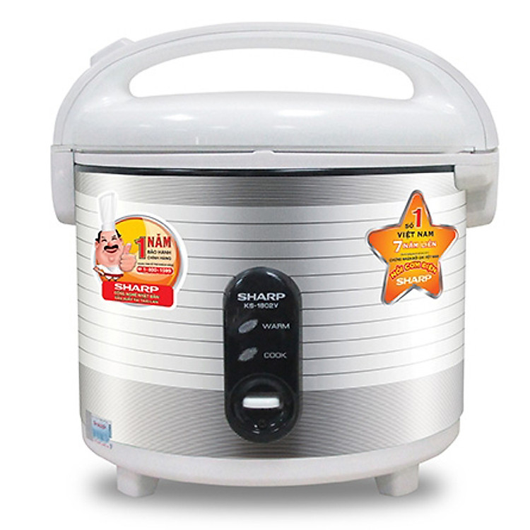 Nồi Cơm Điện Sharp KS-N1802V "Q" - 1.8 Lít