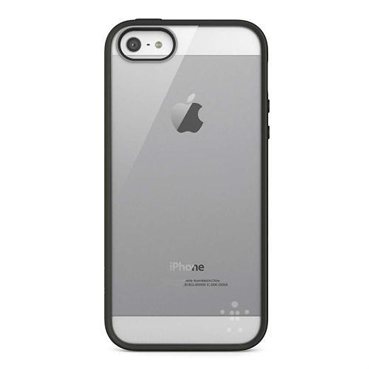 Case Belkin Clear/Blacktop Dành Cho iPhone 5 - Hàng Chính Hãng