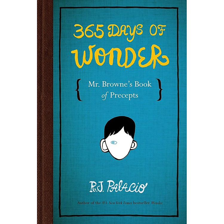 Sách 365 Days Of Wonder: Mr. Browne's Book Of Precepts
