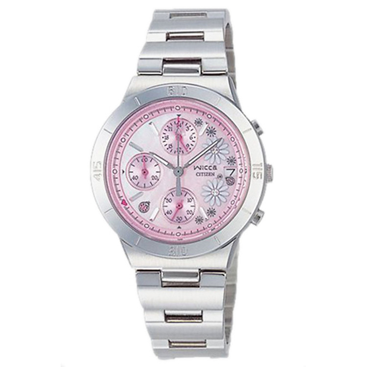 Đồng Hồ Nữ Citizen Wicca Dây Thép Không Gỉ FA1007-57W - Mặt Hồng