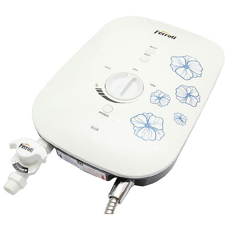 Máy Nước Nóng Trực Tiếp Có Bơm Ferroli Divo SSP 4.5S (BM03) (4500W) - Hàng Chính Hãng