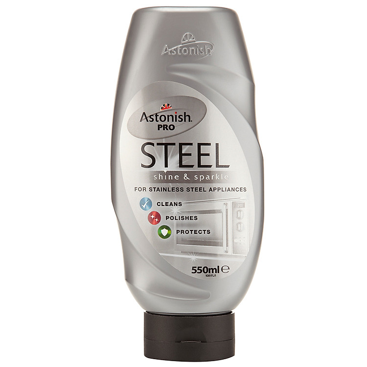 Chất Tẩy Rửa Bề Mặt Kim Loại Chuyên Nghiệp Astonish Pro Steel 210165 (550ml)