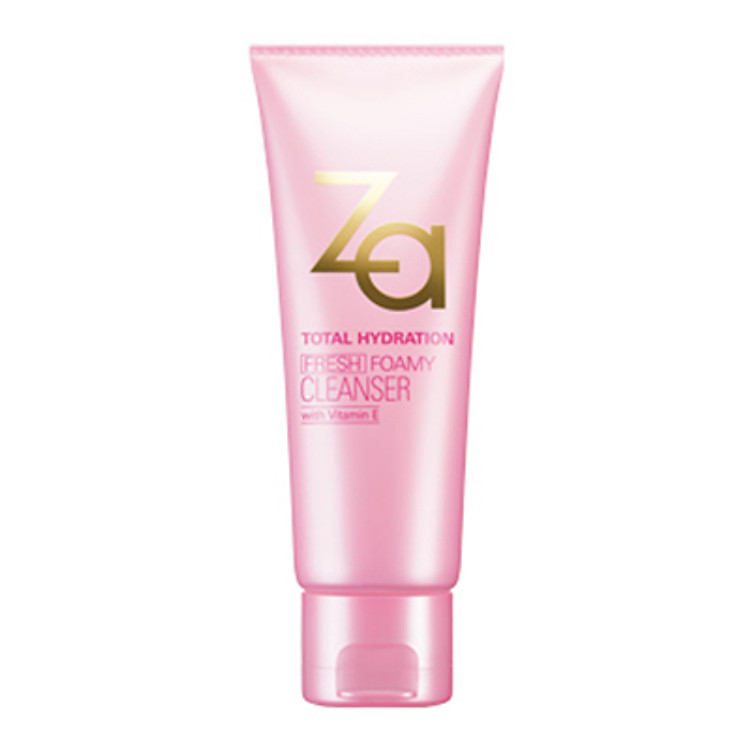 Sữa Rửa Mặt Giảm Dầu Và Cung Cấp Độ Ẩm Za Total Hydration Fresh Foamy Cleanser (100ml) - 40207