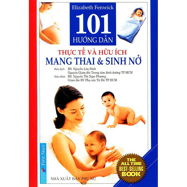 Sách 101 Hướng Dẫn Thực Tế Và Hữu Ích Mang Thai Sinh Nở